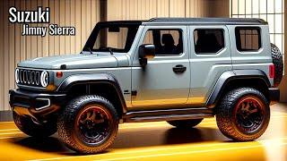 New 2025 Suzuki Jimny Sierra Launched More Powerful & Dashing