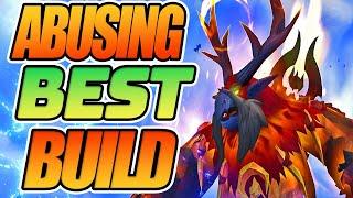 Abusing Best Build Balance Druid  Wow 10.2.7 Dragonflight  World of Warcraft  PvP Battlegrounds