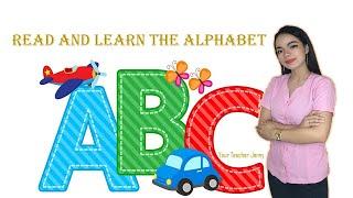 READ AND LEARN THE ALPHABET ABC ALPHABET LEARNING l Your Teacher Jenny