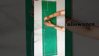 Simple Suit Cutting For Beginners  Kurti Cutting For Beginners  Stitch By Stitch #shorts