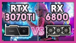 How similar are they? RTX 3070 Ti vs RX 6800 Benchmark