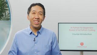 New course by Andrew Ng AI Python for Beginners