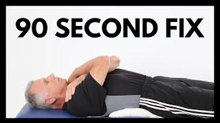 How to Fix Low Back Pain in 90 Seconds Bob and Brad Concur