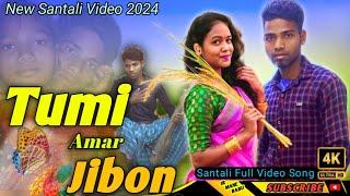 Tumi Amar Jibon  Santali Full Video Song  Mane & Sangeeta  New Santali Video 2024