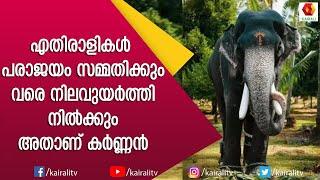 തെച്ചിക്കോട്ട് രാമചന്ദ്രൻ പോലും കർണ്ണന്റെ മുൻപിൽ അടിയറവ് പറഞ്ഞുMangalamkunnu Karnan E for Elephant