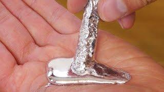 You Can MELT METAL In Your HAND - Liquid Metal Science Experiments