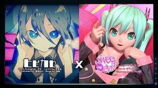 60fps Full Sweet Devil x Hibikase - 初音ミク Project DIVA Future Tone English subs Romaji lyrics