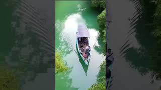 waterfall   video drone  ciletuh