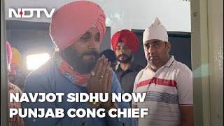 Navjot Sidhu Made Punjab Congress Chief Amid Amarinder Singh Objections