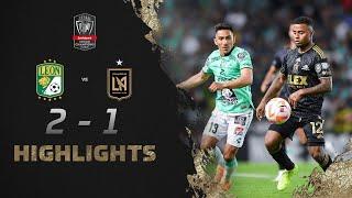 Scotiabank Concacaf Champions League 2023 Highlights  Leon vs Los Angeles FC