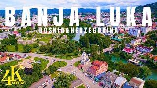 Banja Luka Bosnia & Herzegovina  4k Ultra HD  Drone Footage