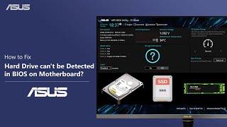 How to Fix Hard Drive cant be Detected in BIOS on Motherboard?     ASUS SUPPORT