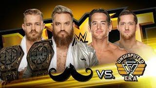 Mustache Mountain vs The Undisputed Era - WWE NXT 2018 Tag Team Championship - Wrestling Highlights