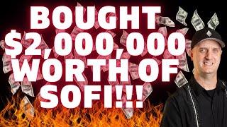  $2000000 WORTH OF SOFI STOCK BOUGHT SOFI STOCK PRICE PREDICTION?