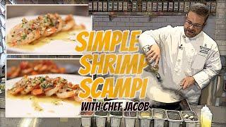 Restaurant Style Shrimp Scampi a la minute No Pasta  Scampi Video Series 1 of 3