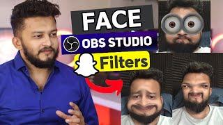 How to Apply Filters to Your Live Streams  Snap Camera Face Filters in OBS  FREE Software