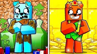 BIEDNY vs BOGATY w Minecraft