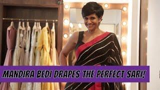 Mandira Bedi Shows You How To Drape The Perfect Sari  MissMalini