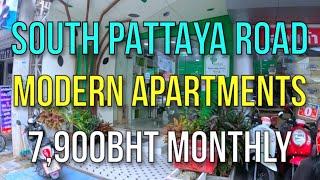 SOUTH PATTAYA ROAD MODERN APARTMENT ROOMS REVIEW - Trebel Service Apartment From 7900BHT MONTHLY