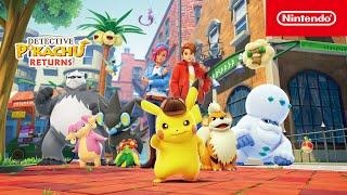 Detective Pikachu Returns – Verschijnt op 6 oktober Nintendo Switch