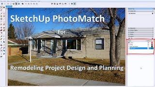 Visualize Exterior Remodeling Design with SketchUp Photomatch