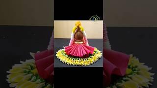 Varamahalakshmi Blouse Piece Decoration Ideas  Saree Draping