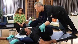 Chris Leong Treatment Neck Wrist and Lower Back Problems