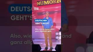 Deutscher geht’s nicht. Johann König bei der HumorZone Gala