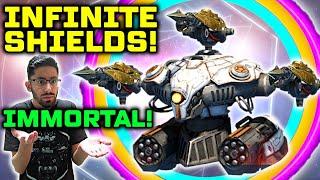 OMG Infinite Shield IMMORTAL Legendary DEMETER w Absorber Aegis & Ancile SHIELDS  War Robots WR