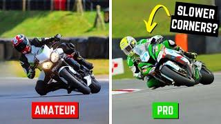Where PRO riders REALLY gain time  Pro vs Amateur Riders