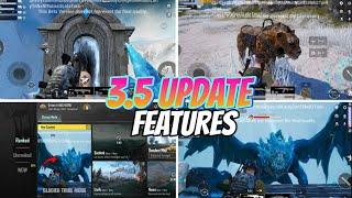  BGMI 3.5 UPDATE LEAKS  BGMI 3.5 UPDATE GLACIER WINTER MODE OLD PUBG MOBILE BACK BGMI NEW UPDATE