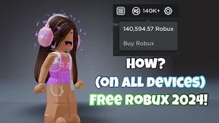 HOW TO GET FREE ROBUX* 2024 new method on all devices