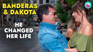 Antonio Banderas and Dakota Johnson are family forever  Rumour Juice