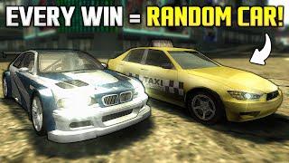 NFS Most Wanted But Everytime I Win The Car CHANGES