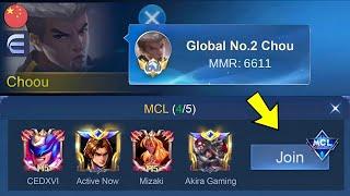 I MET 4 GLOBALYOUTUBER in MCL  WIN OR LOSE? - Mobile Legends