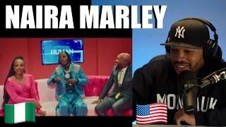 AMERICAN  REACTS TO  Naira Marley - Official Interview