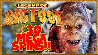 Bigfoot slot ** £30 Mega Spins **