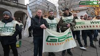 Tarifkonflikt SWEG Zweite Protestveranstaltung