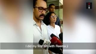 Aamir Khan Shocked On Reema Lagoos Sudden Death