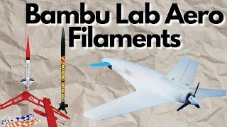 Bambu Lab Aero Filaments