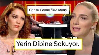 Gazeteci Yazar Cansu Canan Özgen Nagehan Alçı’yı Programında Yerin Dibine Sokuyor