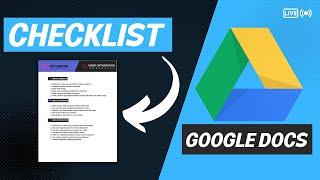 How To Turn A Boring Checklist Into An Epic Cheat Sheet Graphic  Google Docs Tutorial