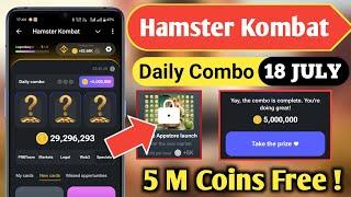 Hamster Kombat daily Combo 18 july Hamster daily combo cards 17-18 july Hamster daily combo today