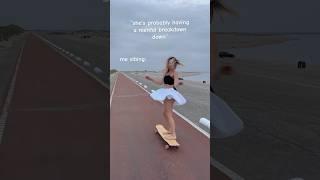 loverrr #skatergirl #longboarddancing #ootd #shorts