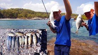 Antalya Phaselis Koyu - SOKAR AVI - KEFAL AVI - balık avı