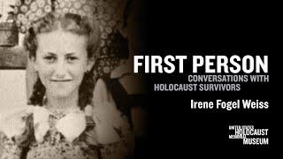 2024 First Person with Holocaust Survivor Irene Fogel Weiss