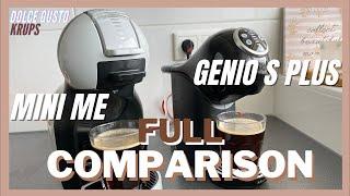 MINI ME VS GENIO S PLUS FULL COMPARISON  DOLCE GUSTO KRUPS COFFEE MACHINES