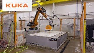 SawJet Robots for the Stone Cutting Industry  Productivity and Safety