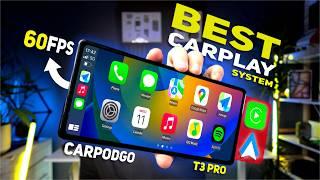 CarpodGo T3 Pro... The Best Portable 60 FPS CarPlayAndroid Auto Displays?