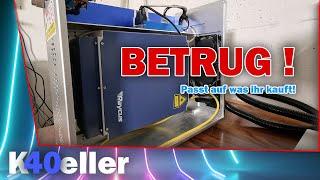 Ebay Faserlaser Betrug    K40 Keller